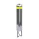 304 SS Reflective Dome Top Safety Ground-in Tripod Steel Bollards