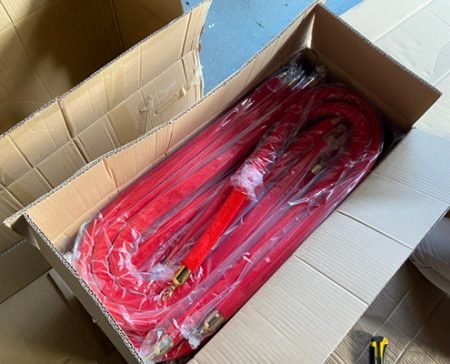 PVC PWater Filled Traffic Red 4 Way Retractable Ribbon Poles