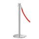 Crown Top Stackable Stainless Steel Velvet Event Rope Barrier Dividers