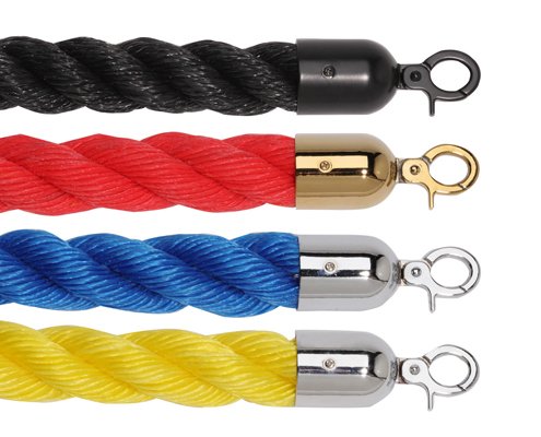 1500mm Outdoor Waterproof PP Braided Ropes with Metal Snap Hook
