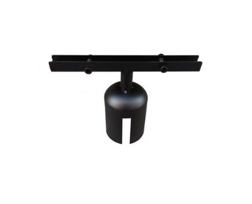 Steel Black Airport A3/A4 Advertising Board Holder on Top for Stanchions