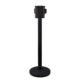 10m Two Way Retractable Ribbons Safety Lock Black Barriers