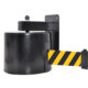 20m Retractable Ribbons Wall Plated Queue Control Barriers